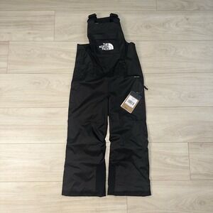 New The North Face Kids Snow Bibs Size XS (6) Freedom Insulated Dryvent EZ Grow